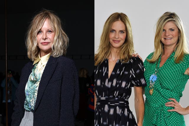 <p>Meg Ryan and Trinny and Susannah</p>