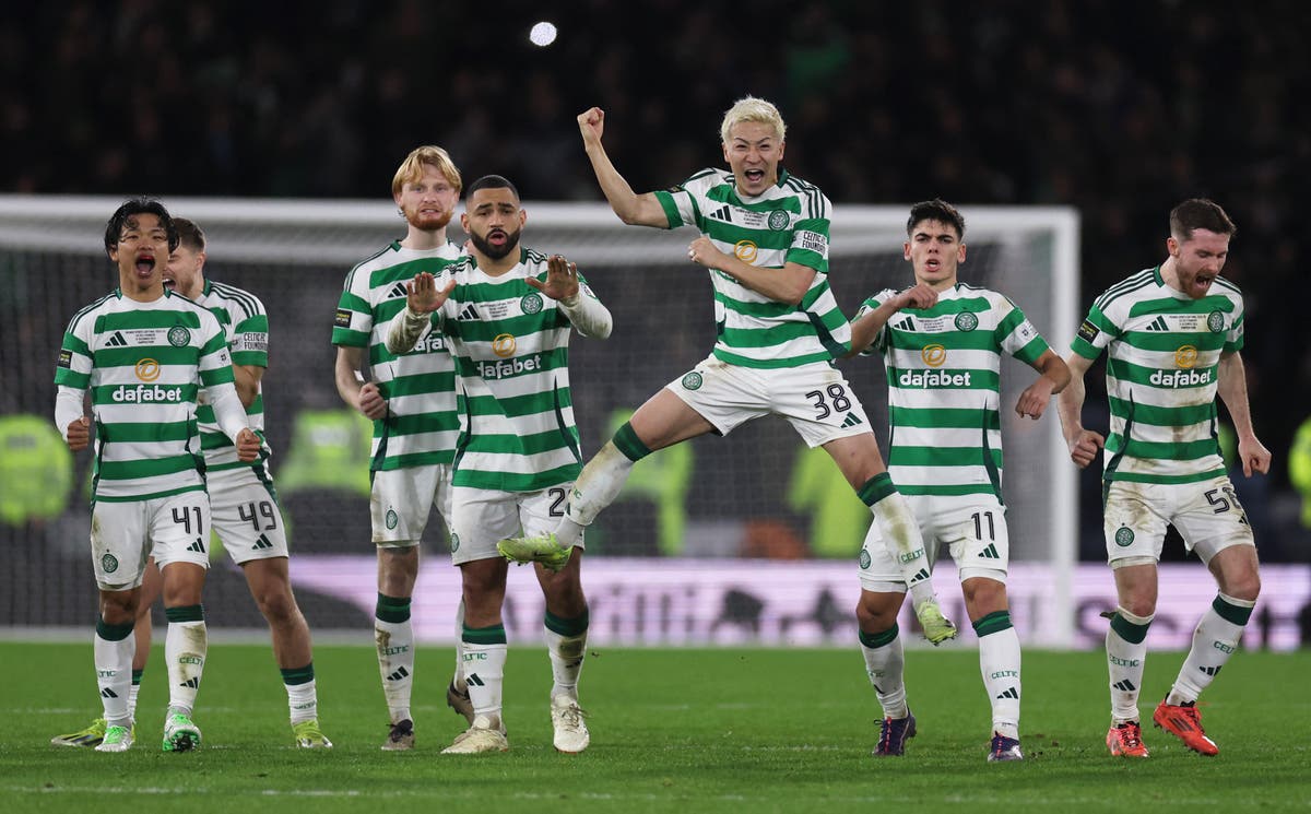 Celtic beat Rangers on penalties after classic League Cup final – live