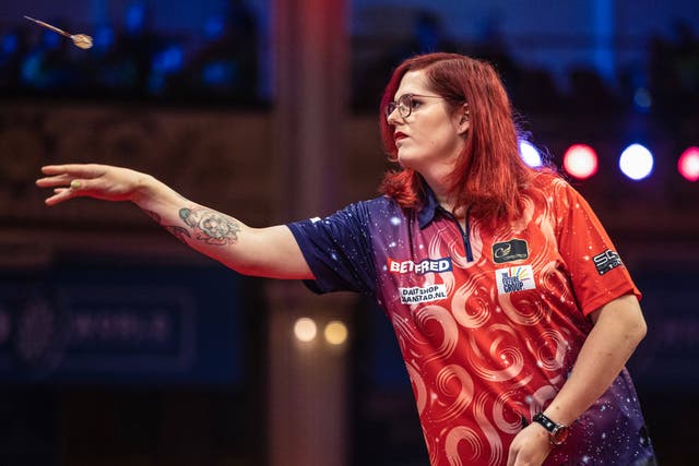 Noa-Lynn van Leuven will create history at Alexandra Palace (PDC handout)