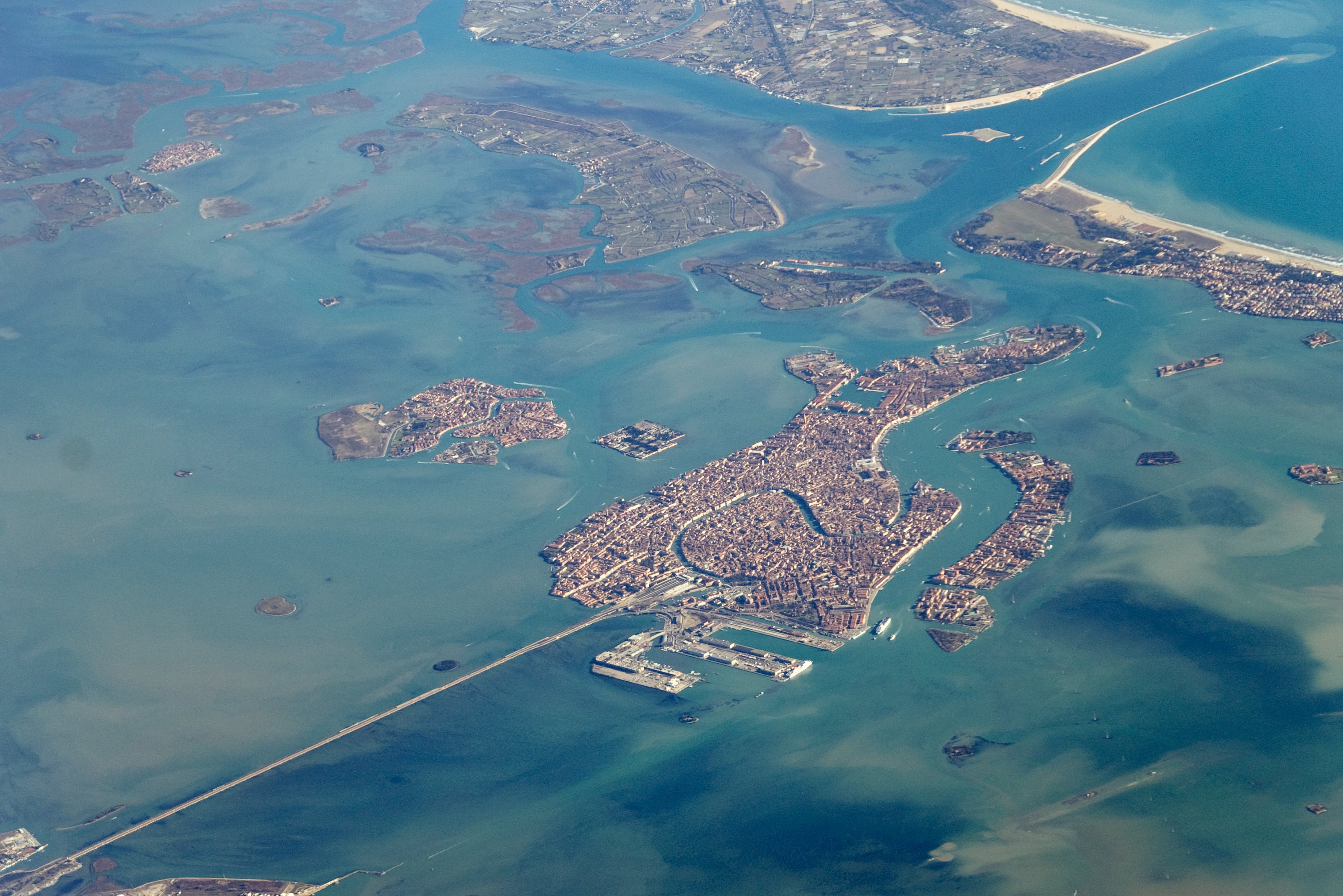 Venice’s lagoon has welcomed a new island despite worries about the city sinking over the next century