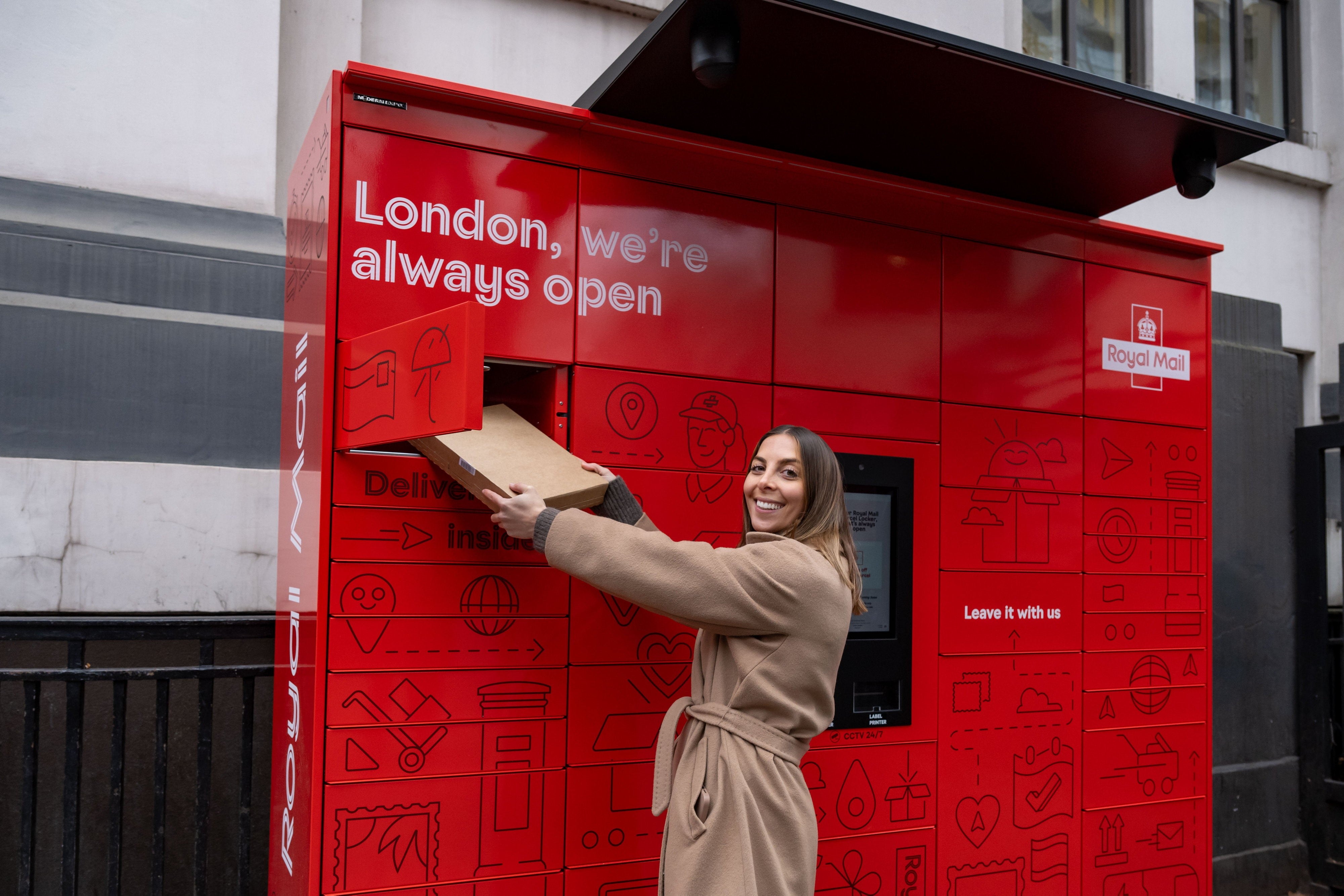 EP Group has said it wants to invest in services like Royal Mail’s new parcel lockers (Royal Mail/PA)