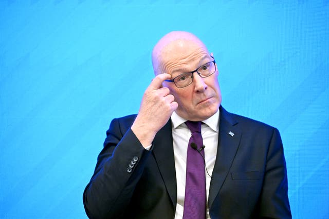 John Swinney said the cup final disorder was unacceptable (Andy Buchanan/PA)