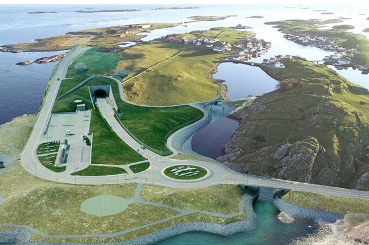 Norway plans to build £1.6bn underwater ‘megatunnel’ to halve 21 hour drive time