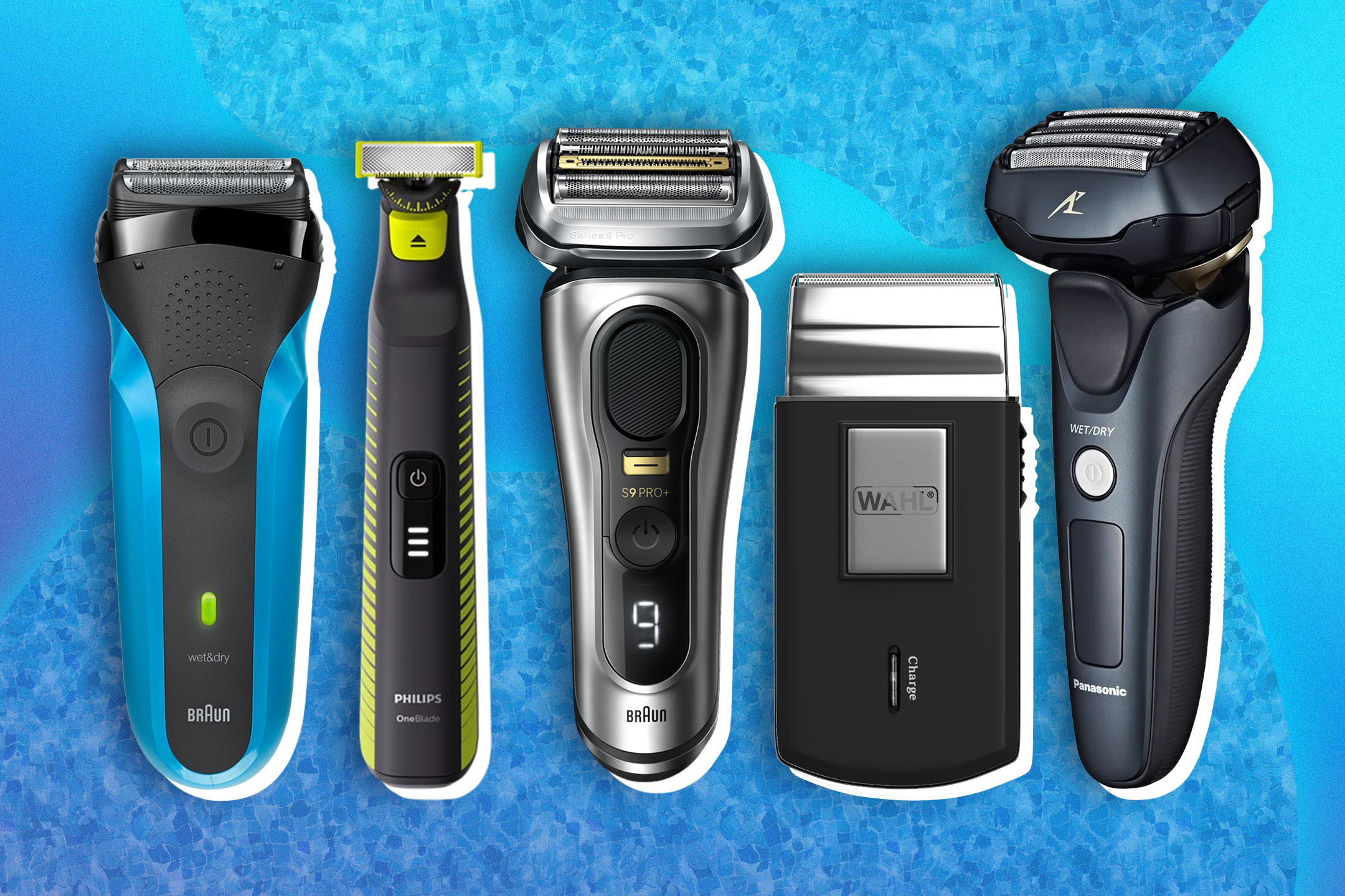 Electric shavers are ideal for sensitive, blemish-prone or mature skin with the odd wrinkle to navigate