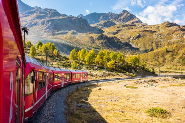 <p>Some of Europe’s train routes are among the most picturesque in the world </p>