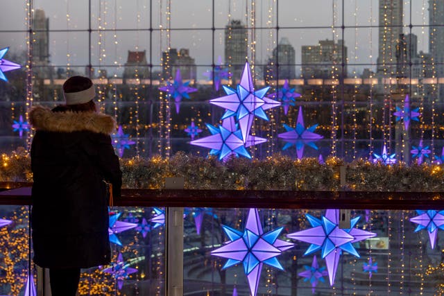 New York Daily Life Holiday Lights