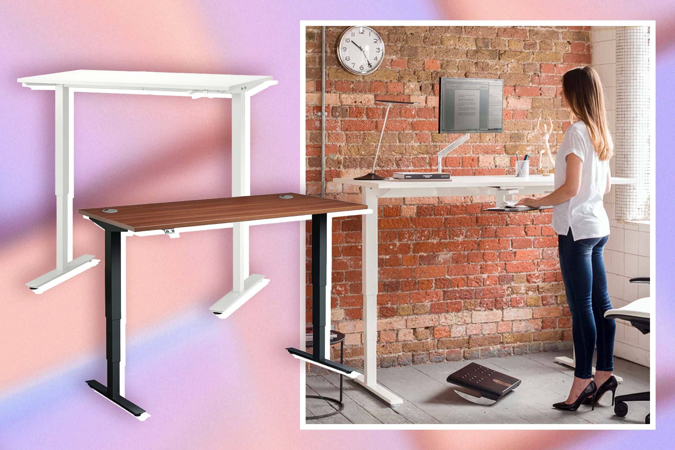 From adjustable to electric, these sit-stand desks will do you and your back a favour