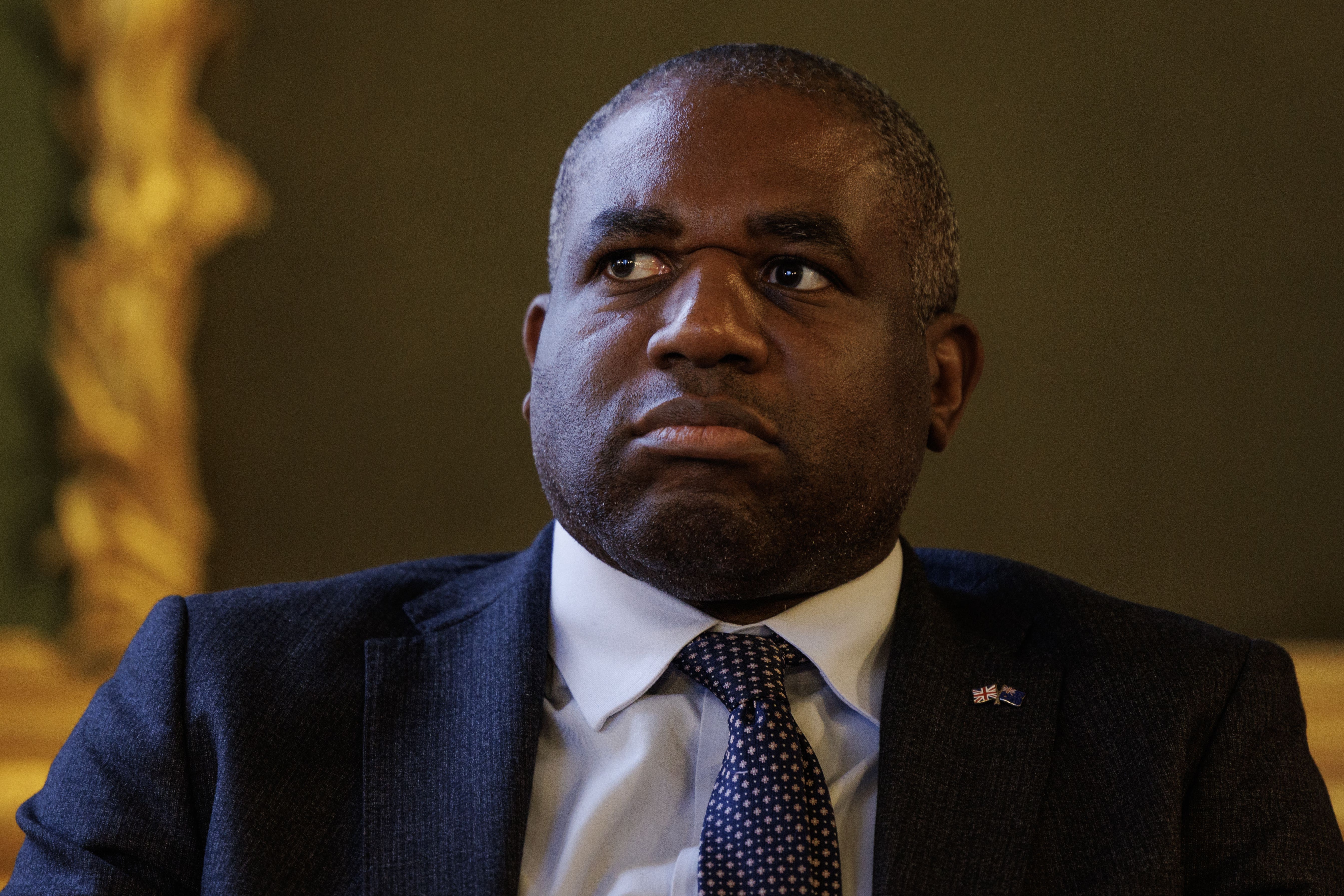 Foreign Secretary David Lammy said a team of officials would be in Damascus for talks (Dan Kitwood/PA)