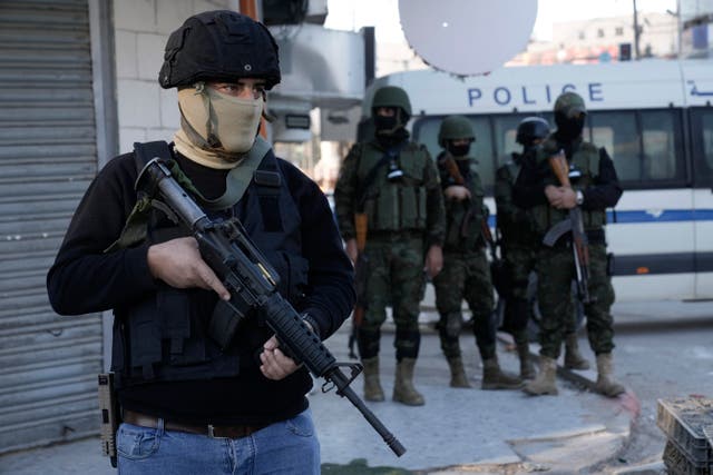 Palestinians West Bank Crackdown