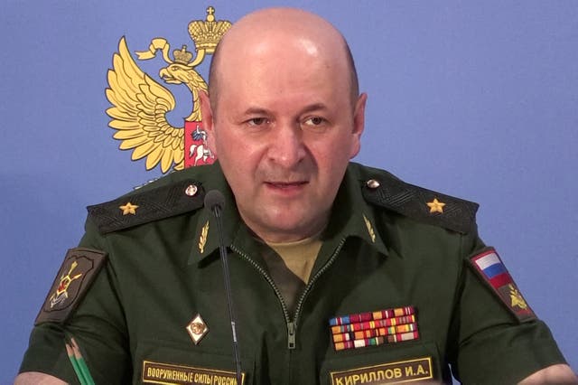 <p>Russian general Igor Kirillov was charged in absentia by Ukrainian prosecutors for the alleged use of banned chemical weapons in war</p>