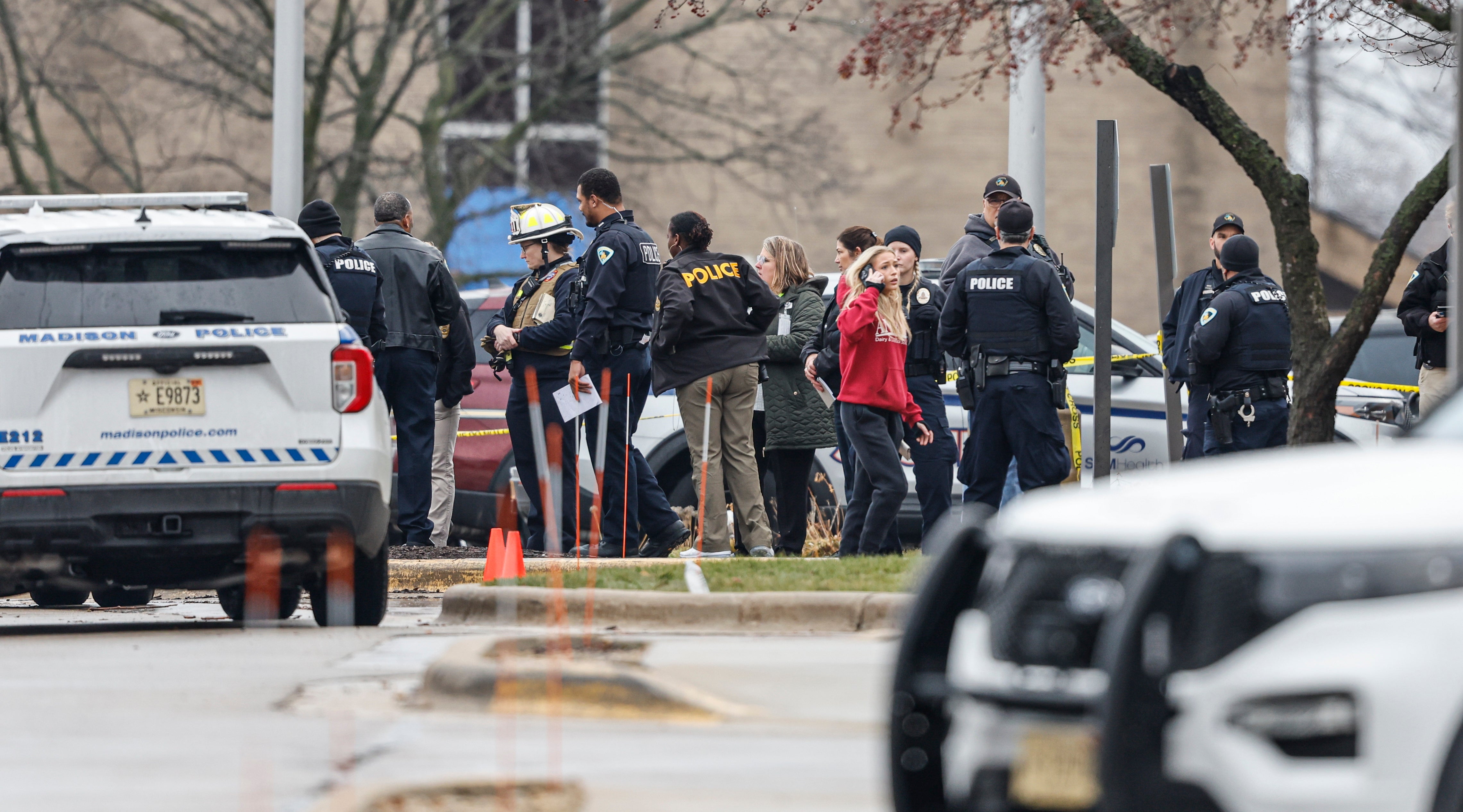 The school is still an active crime scene after the suspected shooter, Natalie Rupnow, shot dead a student, a teacher, then allegedly herself