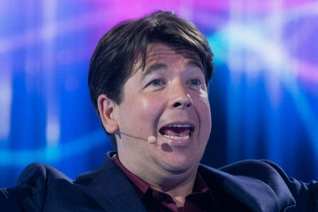 <p>The wheel deal: Michael McIntyre hosting the BBC game show ‘The Wheel'</p>