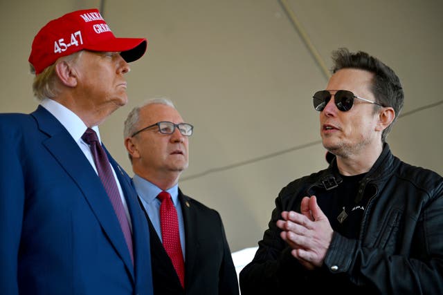 <p>Donald Trump pushed Republicans towards a government shutdown after Elon Musk came out against a funding bill on Wednesday </p>