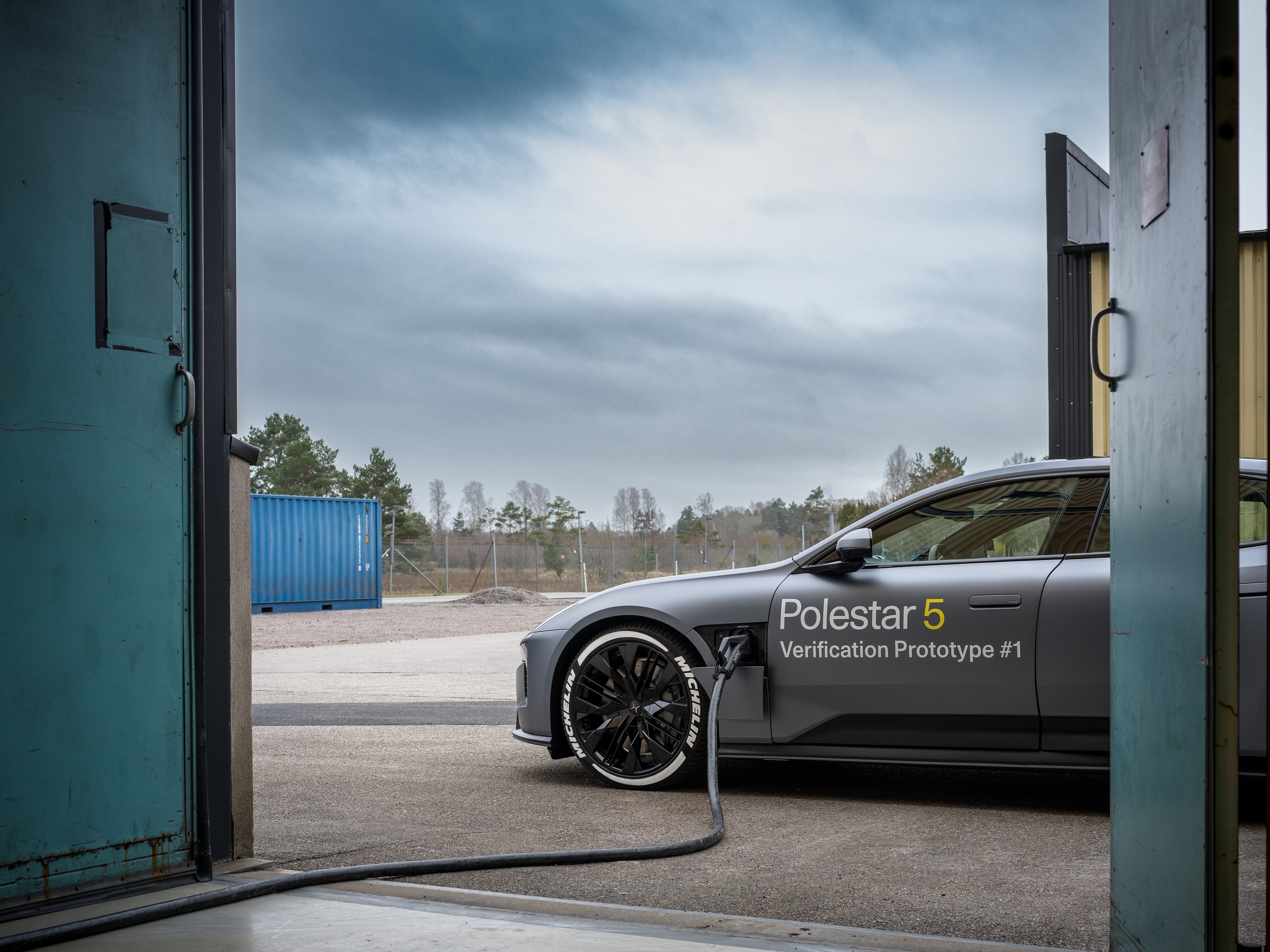 Polestar said how a prototype 5 saw charge rates of up to 370 kW