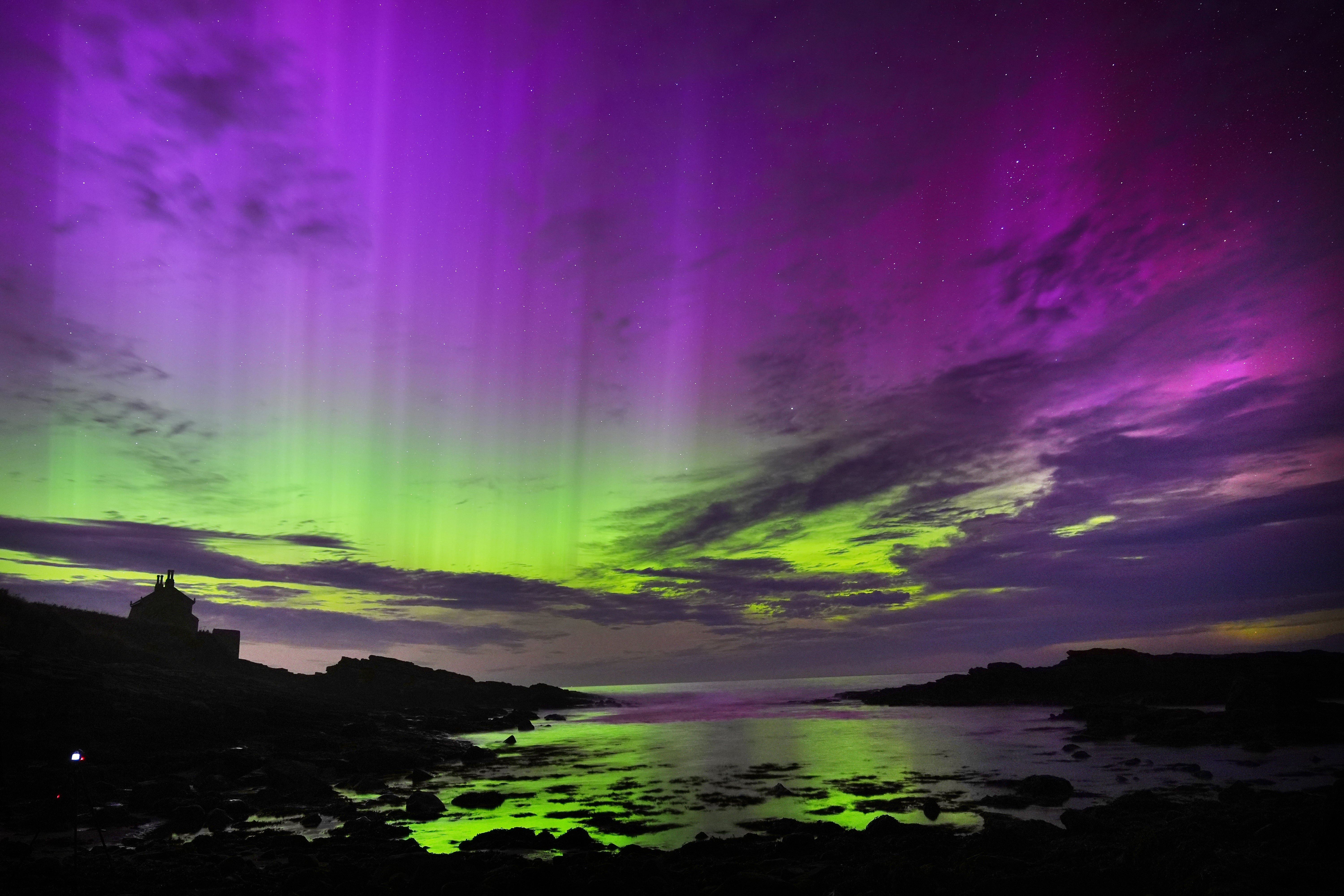 The “Aurora Borealis” also known as The Northern lights are expected to shine over the U.S. as geomagnetic activity driven by solar coronal holes will lead to an explosion of color in the sky