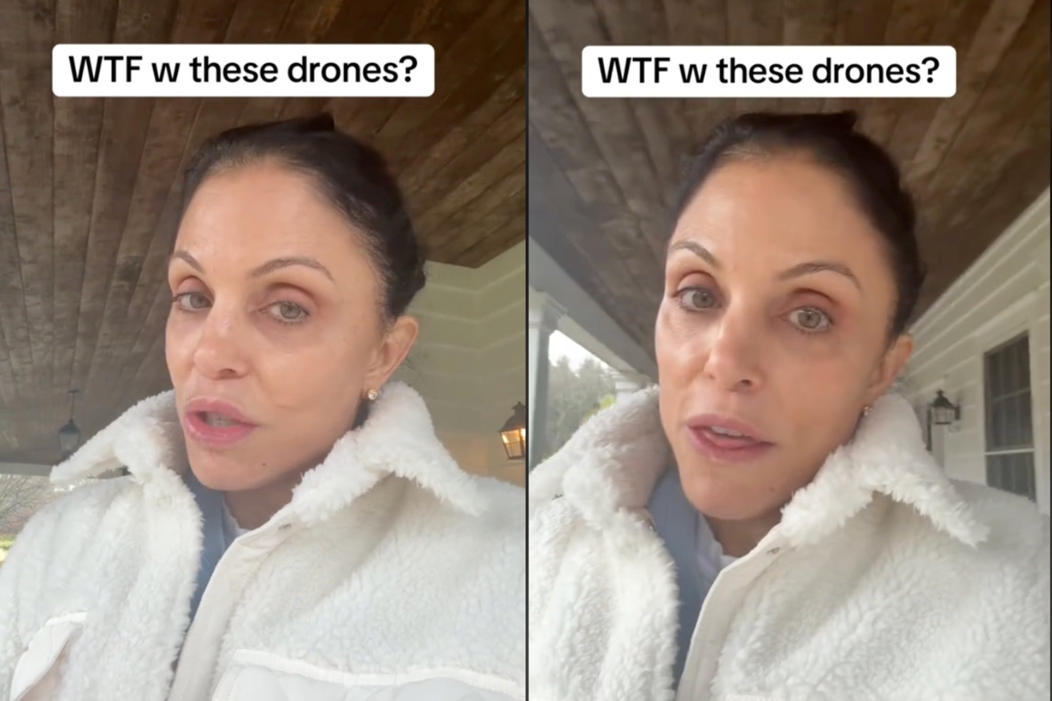 Bethenny Frankel claims the drones in New York and New Jersey are ‘sniffing out something very dangerous’