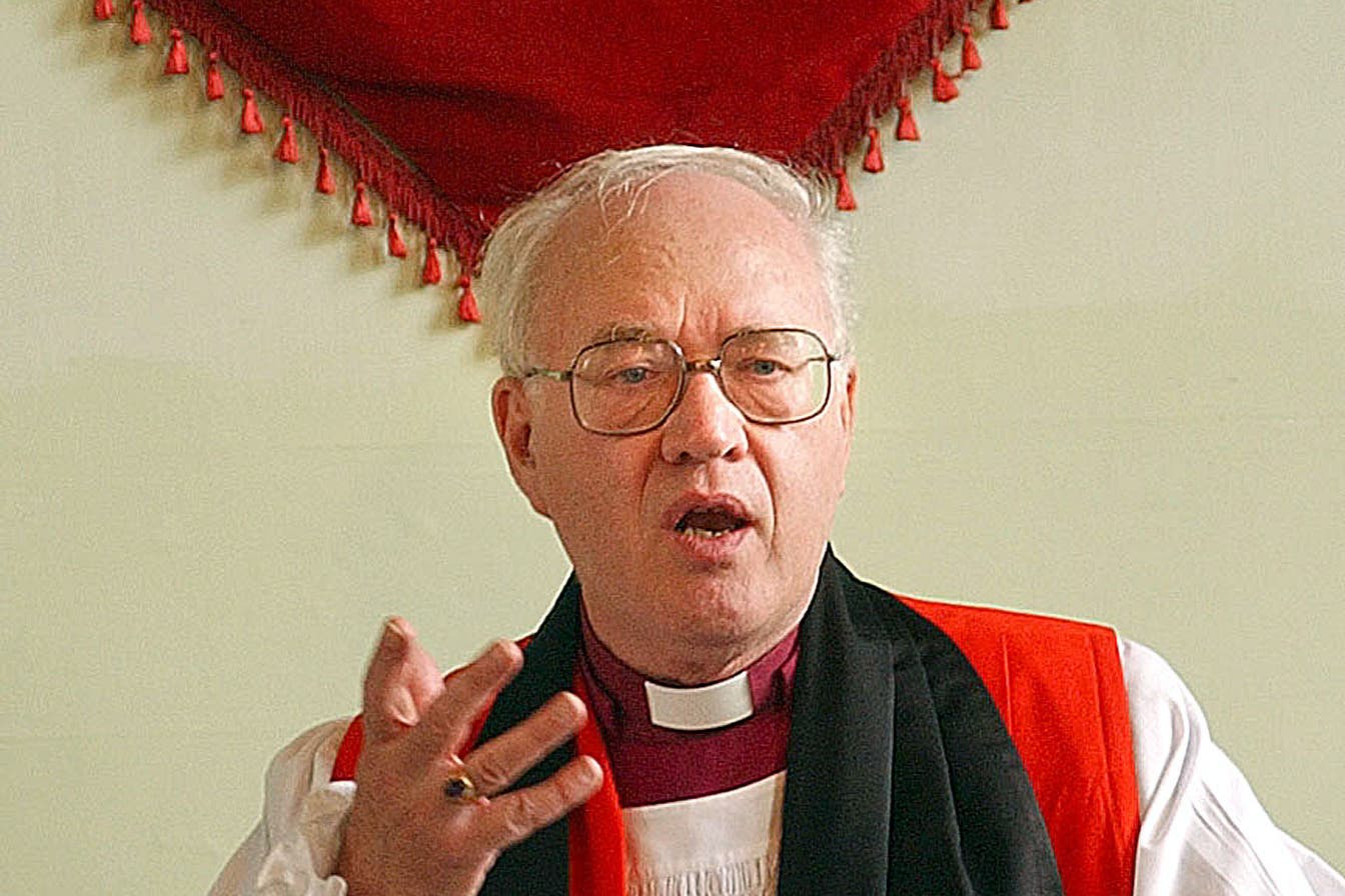 George Carey, former archbishop of Canterbury, has quit as a priest (Kirsty Wigglesworth/PA)