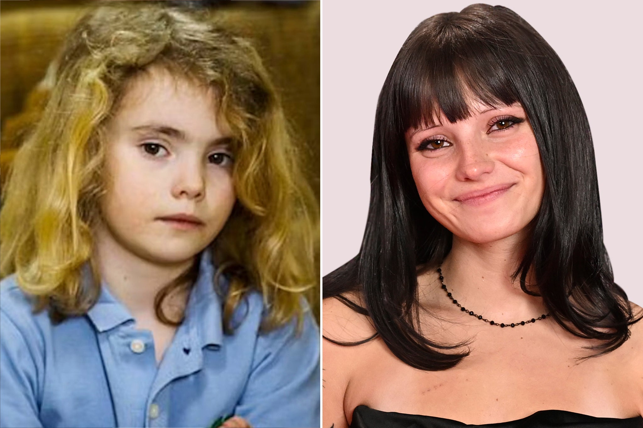 All grown up: Ramona Marquez, then and now