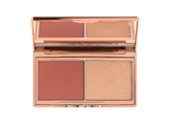 Best face palette IndyBest review Charlotte Tilbury Hollywood blush & glow glide palette, tan to deep