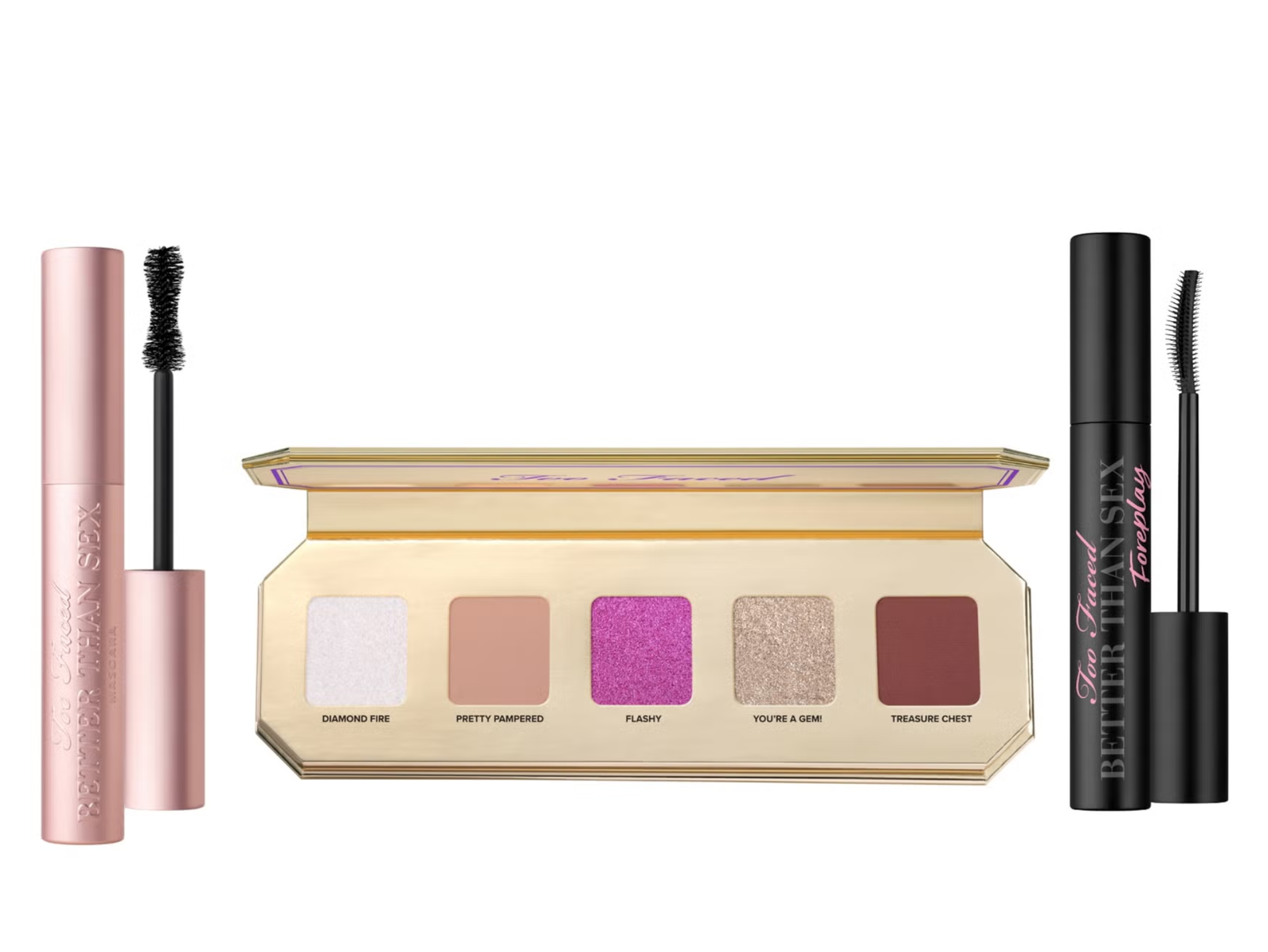 best beauty gifts Too Faced you're a gem! 3-piece eye makeup set indybest