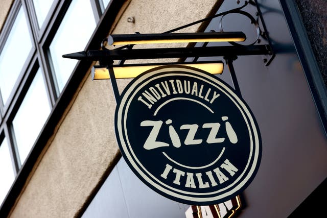 A Zizzi restaurant in Nottingham as owner Azzurri Group has said it plans to open more sites (Tim Goode/PA)