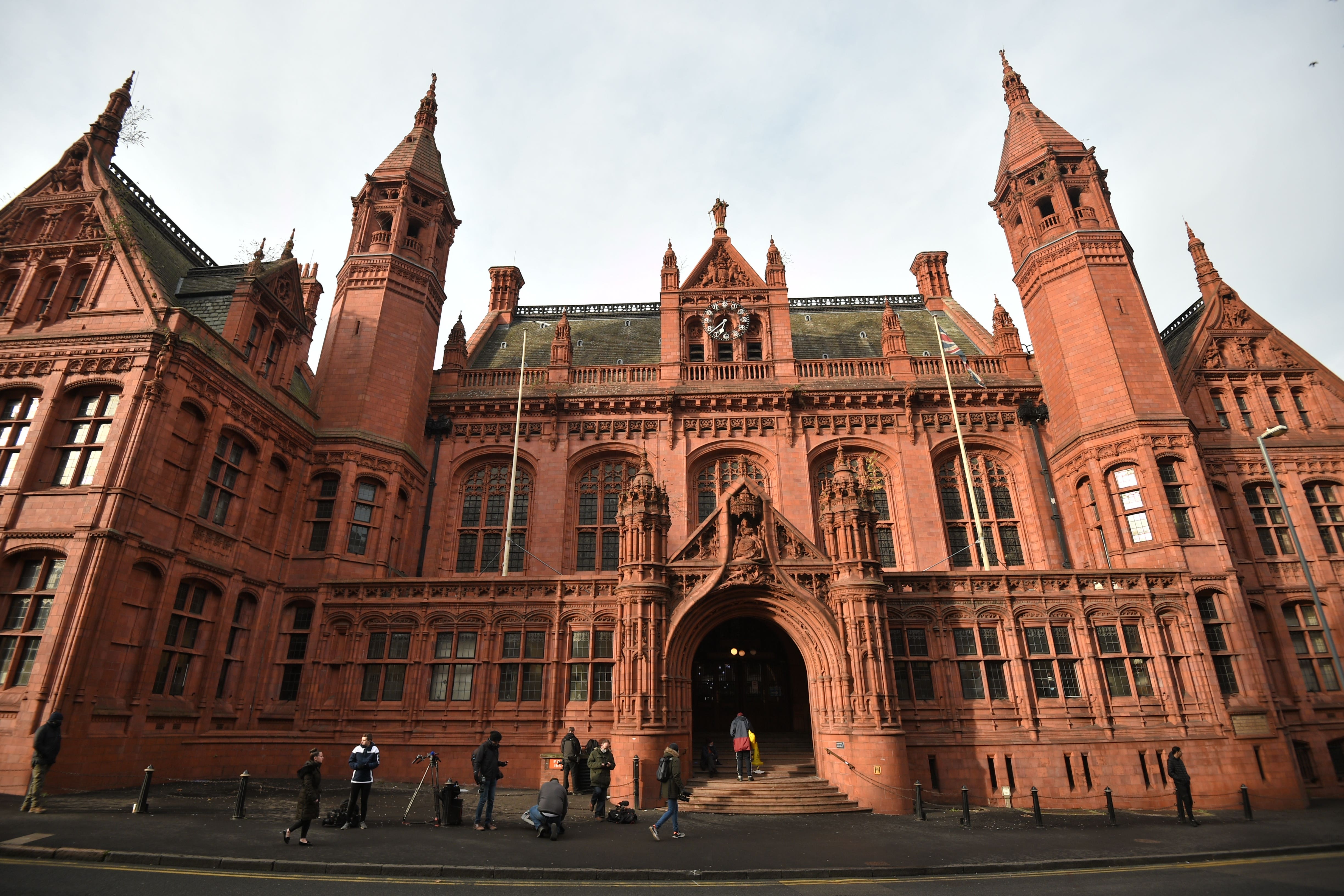 Sharjeel Shahzad indicated not guilty pleas when he appeared at Birmingham Magistrates’ Court (Joe Giddens/PA)