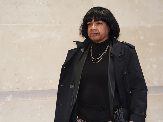 <p>Labour MP Diane Abbott was among those pressing the prime minister on Waspi women</p>