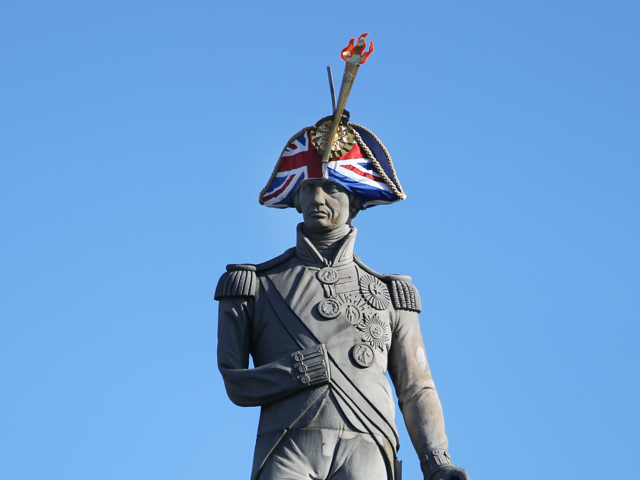 Admiral Nelson’s death has been commemorated in a monument on Trafalgar Square named after the battle