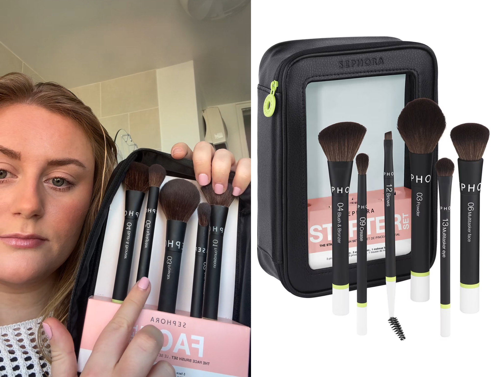 best make-up brush sets SEPHORA COLLECTION The Starter Brush Set indybest.png