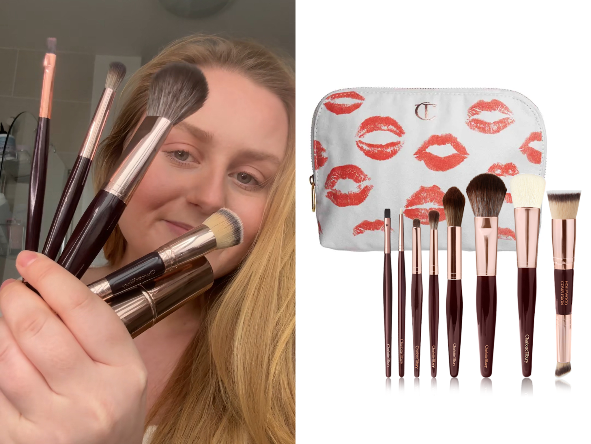 best make-up brush sets charlotte tilbury THE COMPLETE BRUSH SET ROSE GOLD & NIGHT CRIMSON indybest.png