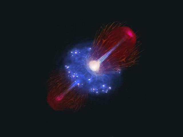 <p>A study in Nature finds that black holes in the early Universe go through short periods of ultra-fast growth, followed by long periods of dormancy</p>