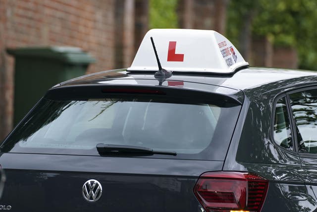 The DVSA has revealed a seven-point plan intended to cut waiting times for driving tests (Steve Parsons/PA)