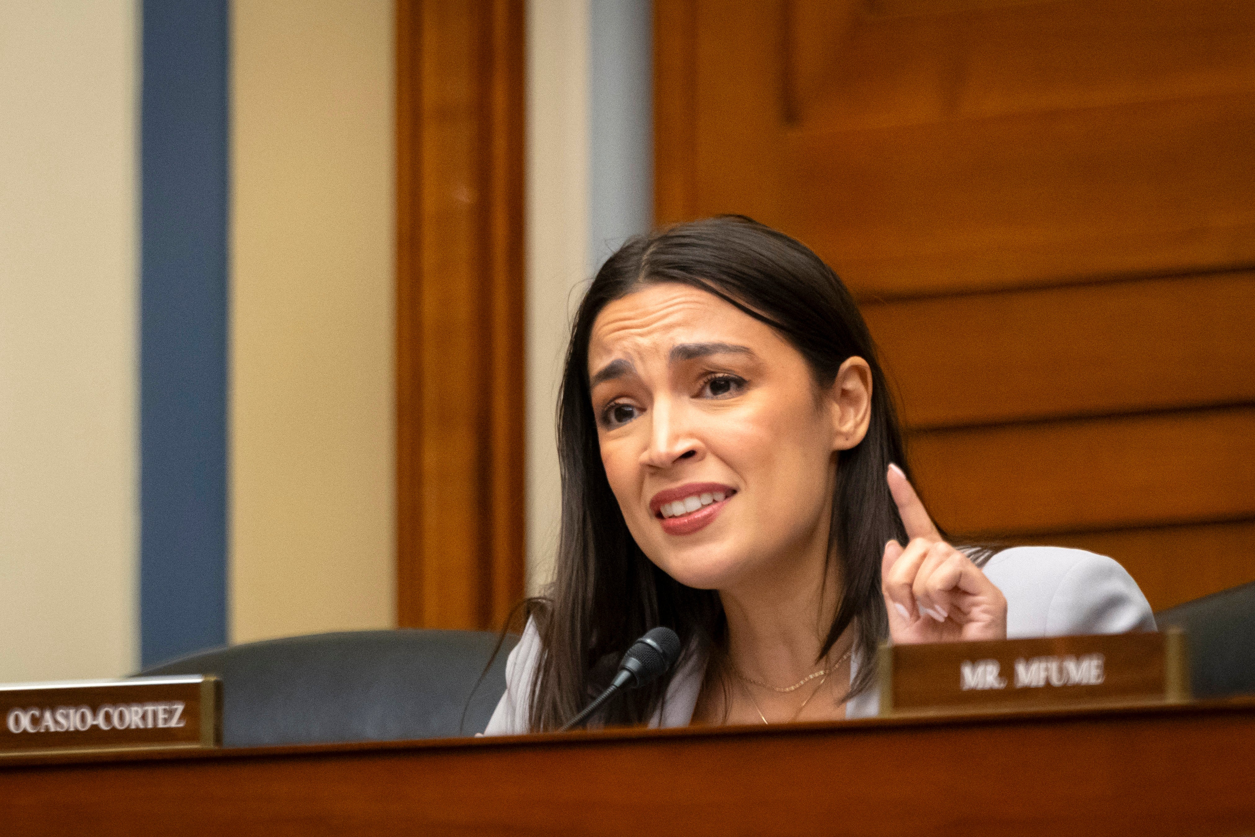 Congresswoman Alexandria Ocasio-Cortez sponsored legislation that gives victims of deepfakes an avenue to file federal lawsuits to protect them