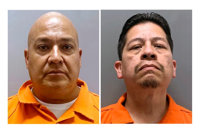 <p>Pete Arredondo, 52, (left) and his co-defendant Adrian Gonzales, 51, are set to face trial in October 2025 </p>