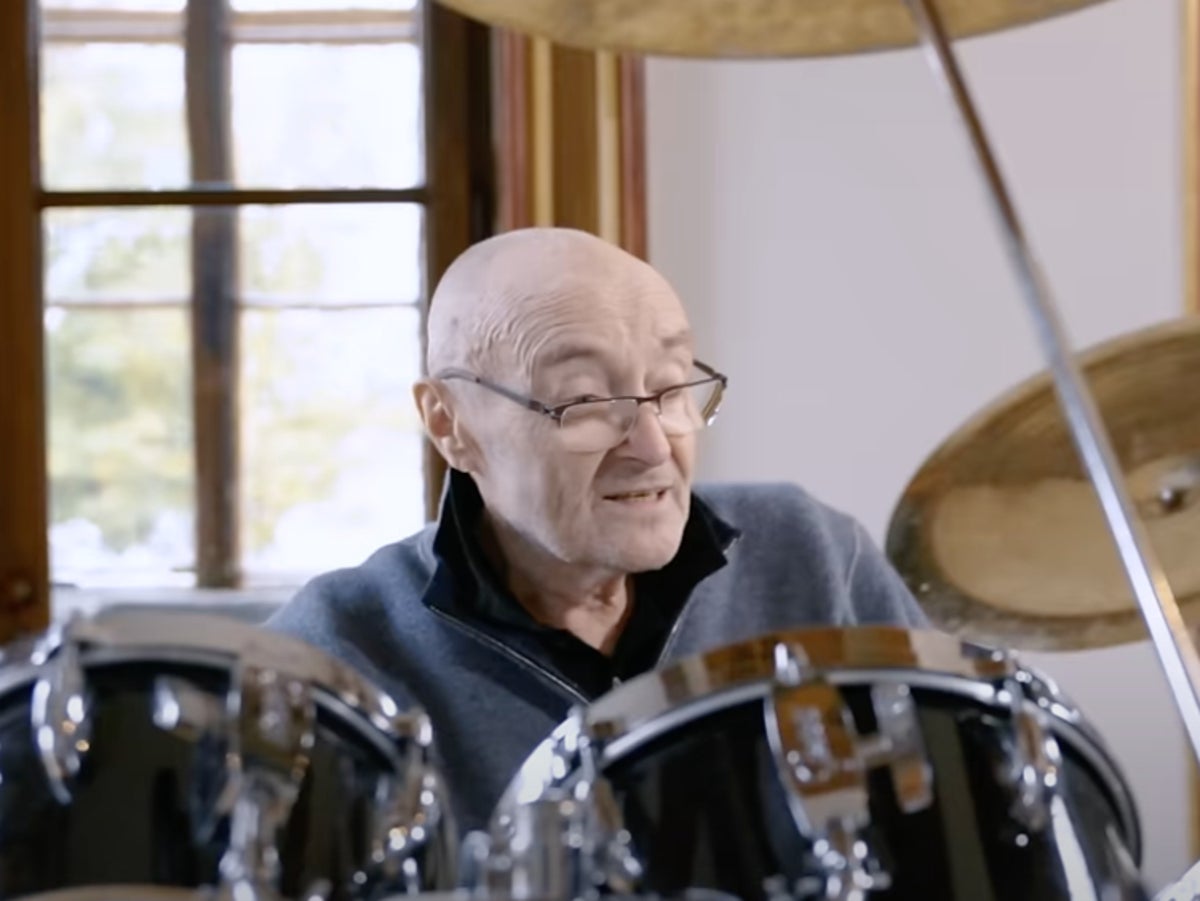 Phil Collins revisits his drumkit for the first time in years: 'It just  feels so strange' | The Independent