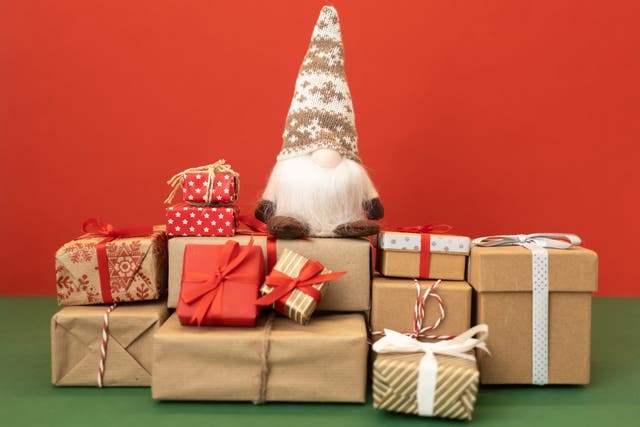 <p>Gnome for Christmas: gnomes and gonks are now a mainstay of festive decorations  </p>