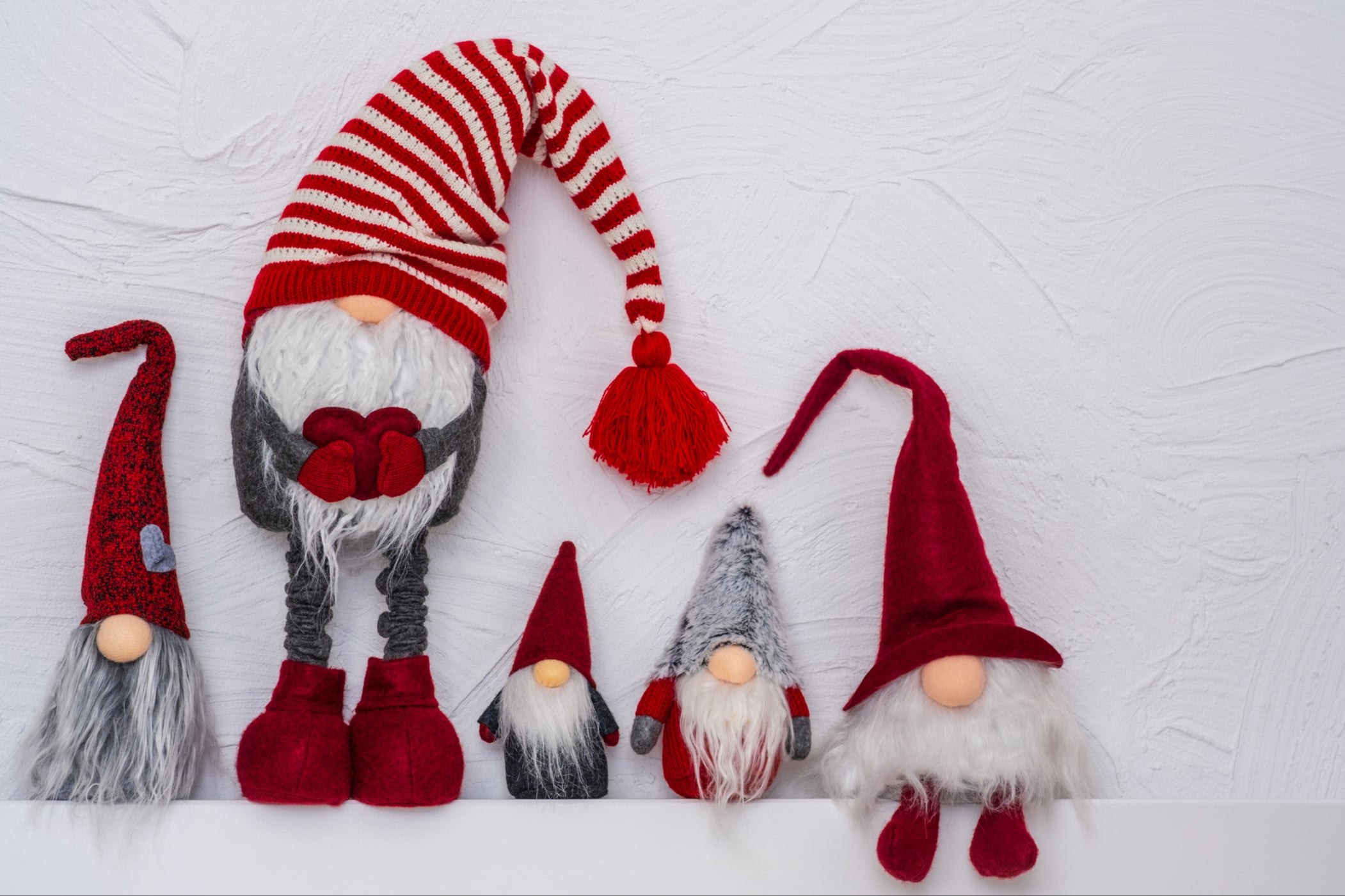 Scandi-style gnomes wearing hats that obscure their eyes are known as ‘gonks’