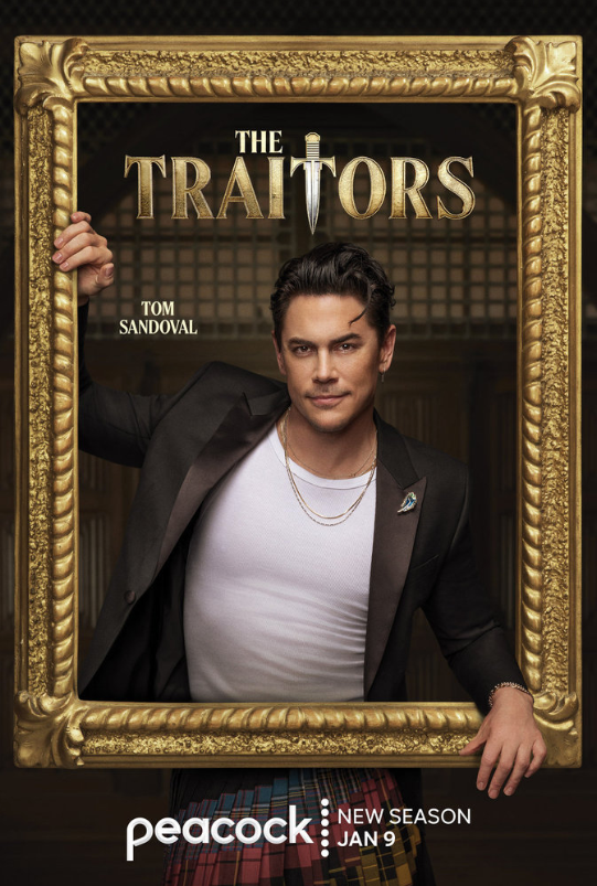 Tom Sandoval appears on season three of ‘The Traitors’