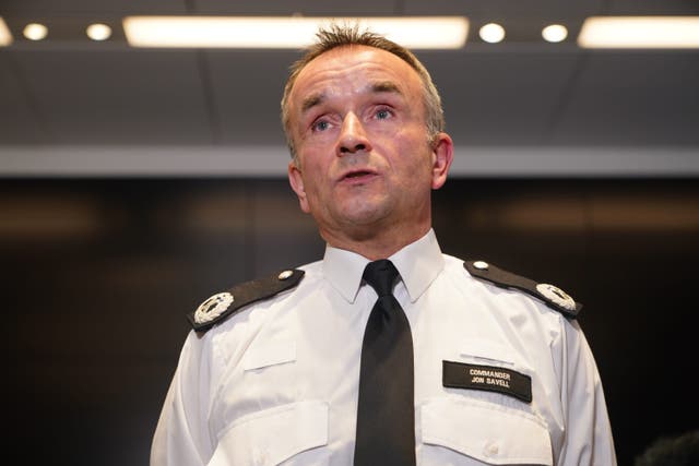 Jon Savell said terror attacks have been changing from groups to lone actors (Yui Mok/PA)