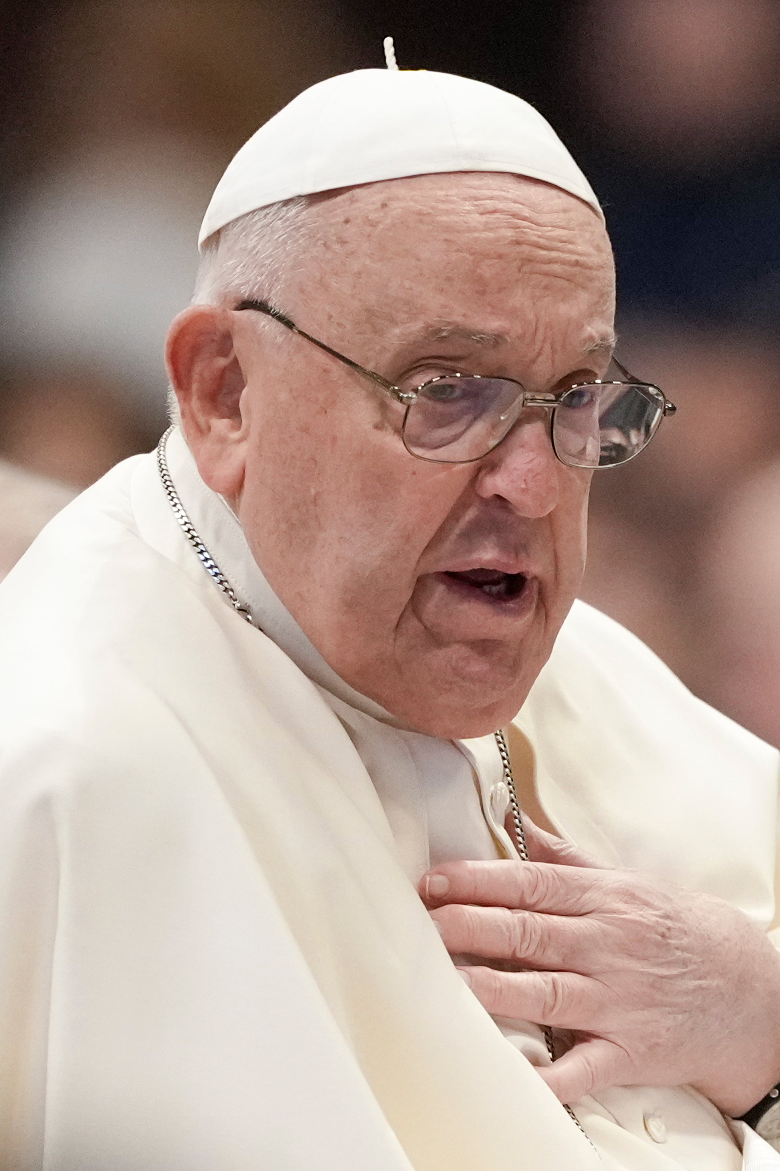 Pope Francis in the Vatican