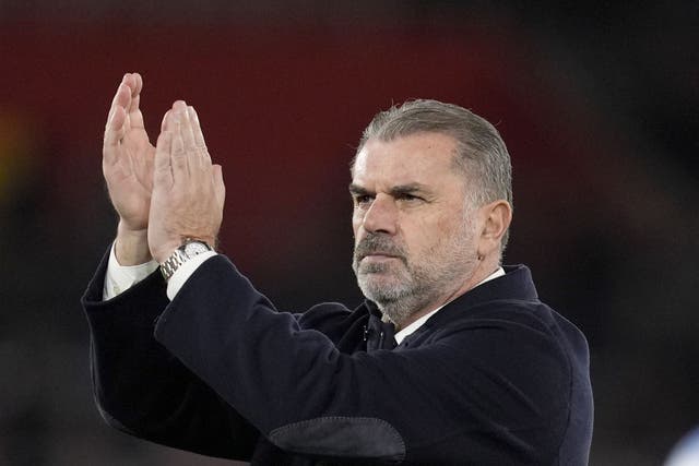 Ange Postecoglou (Andrew Matthews/PA)