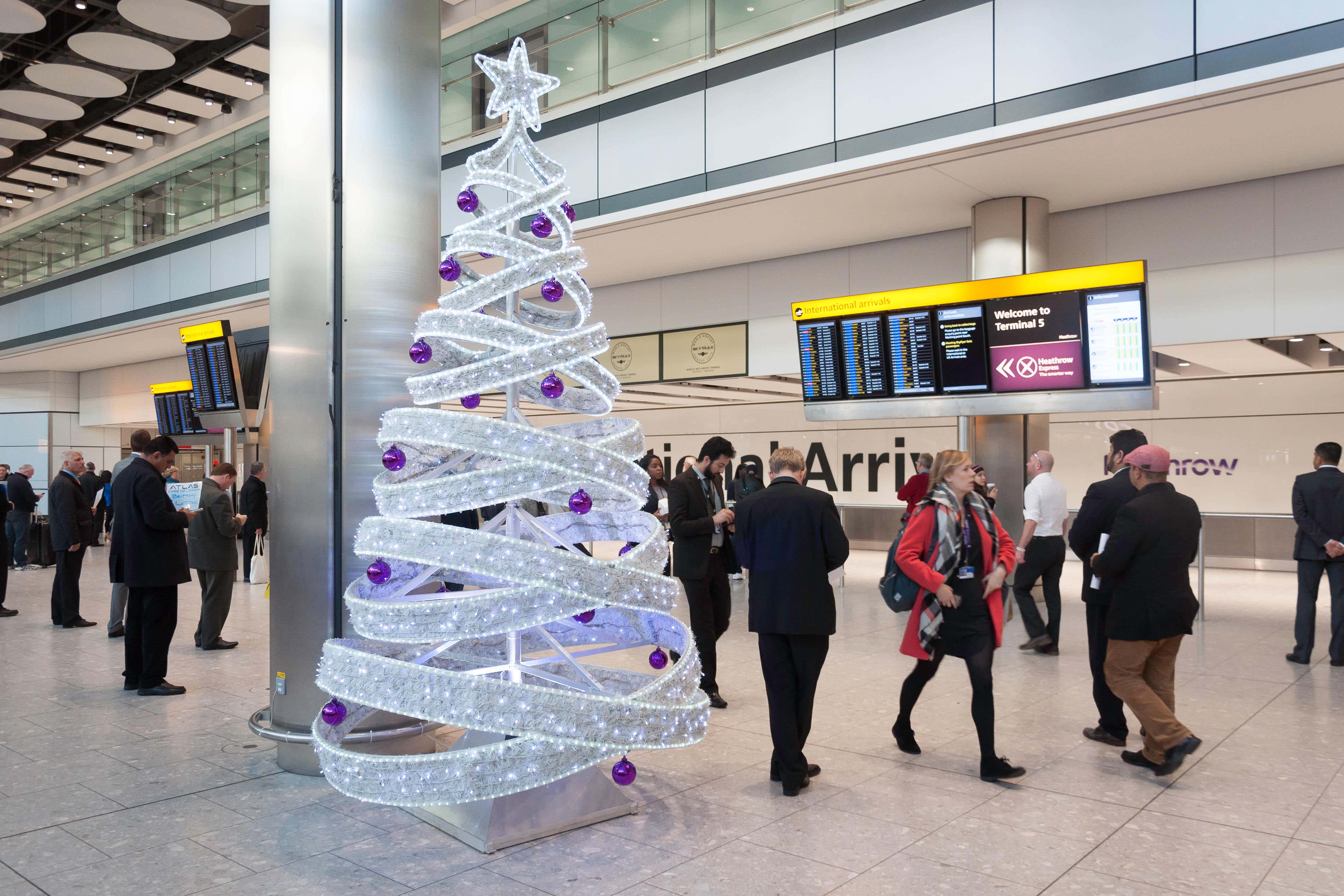 More than 100 flights at Heathrow, the UK’s busiest airport, were cancelled on Sunday