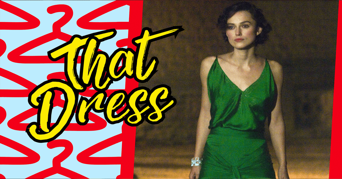 Kiera Knightlys Atonement dress that everyone wanted wasnt actually a  dress