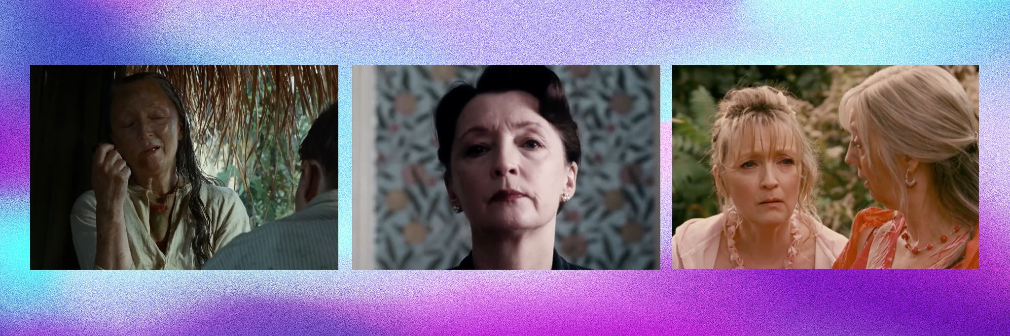 Lesley Manville in ‘Queer’, ‘Phantom Thread’ and ‘Another Year’