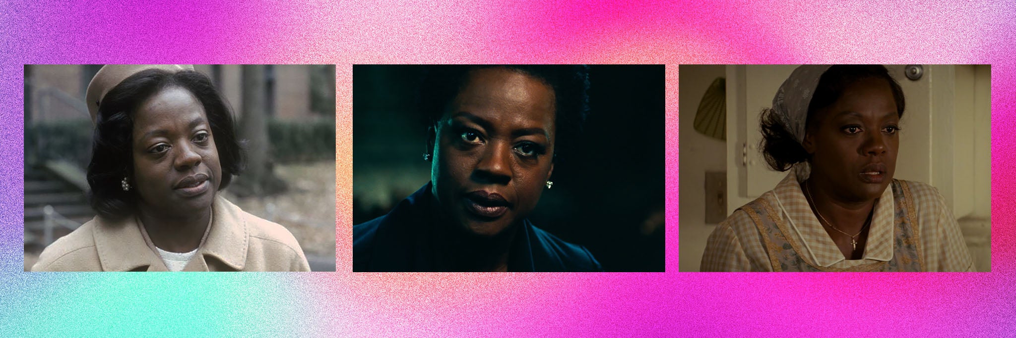 Viola Davis in ‘Doubt’, ‘Widows’ and ‘Fences’