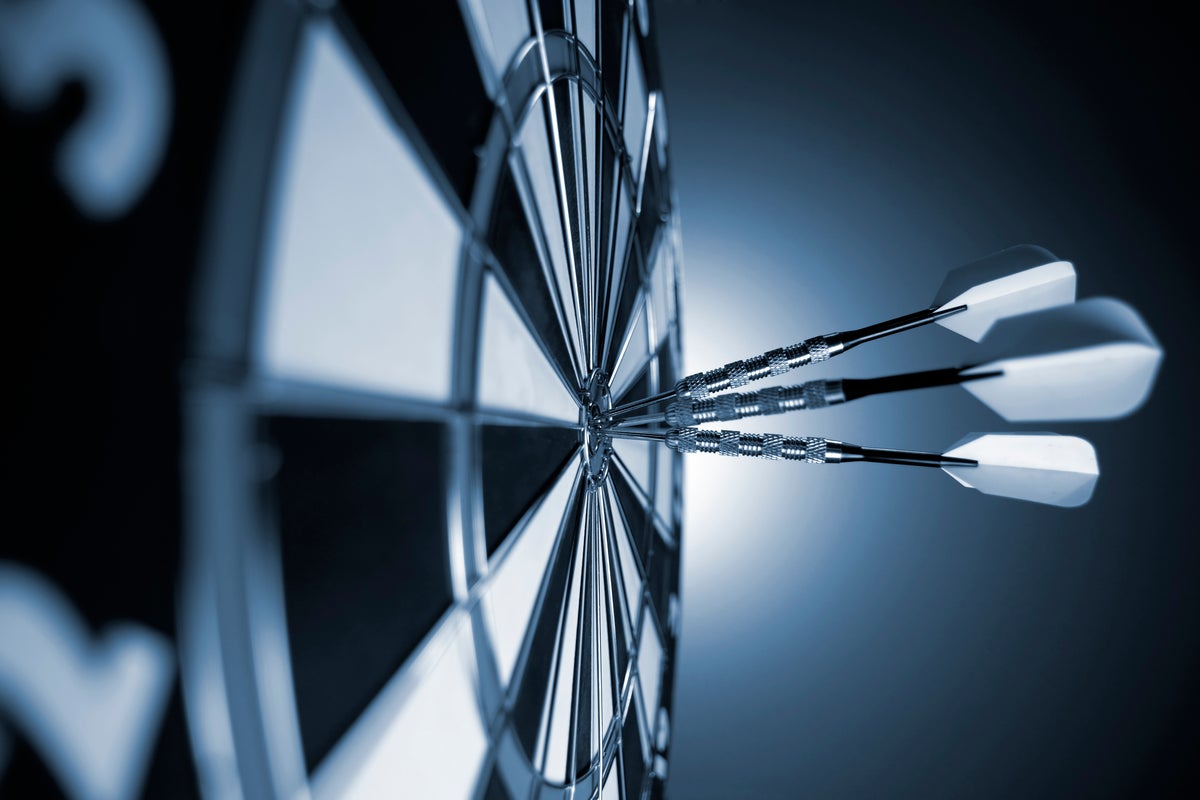 The science behind hitting a bullseye in darts