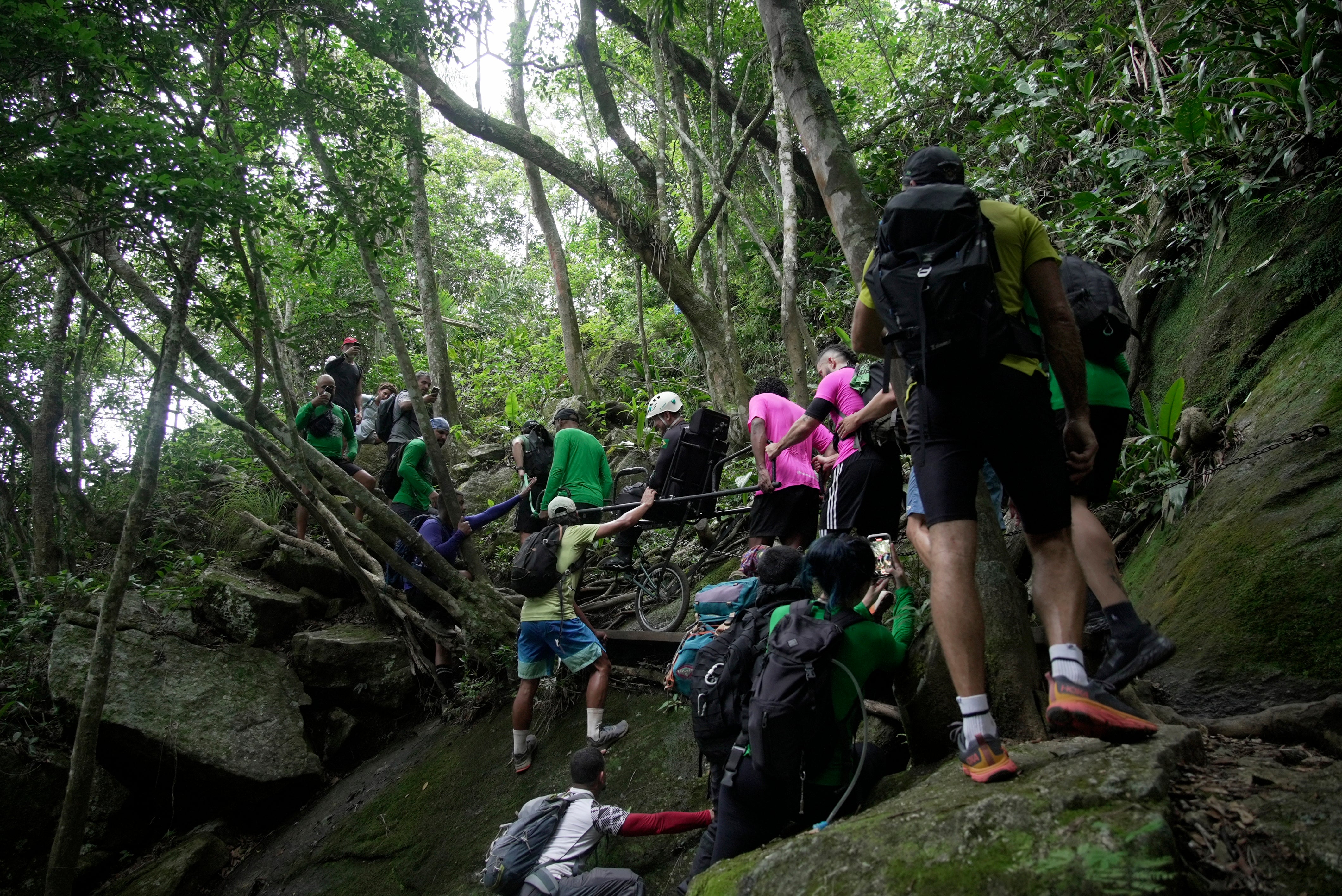 Brazil Disabled Climbers