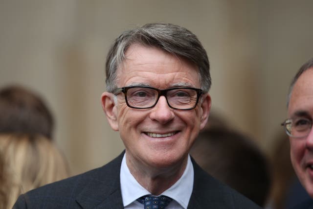 <p>Lord Mandelson has been appointed British ambassador to the US</p>