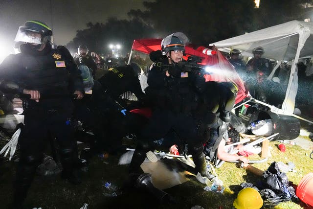 Campus Protests-UCLA