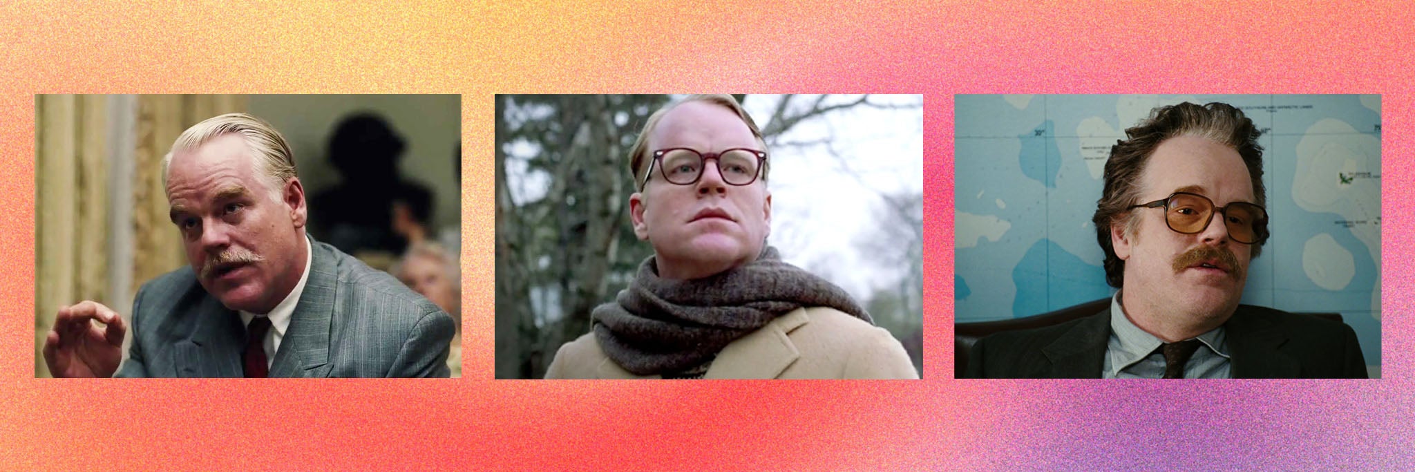 Philip Seymour Hoffman in ‘The Master’, ‘Capote’ and ‘Charlie Wilson’s War’